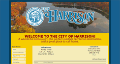Desktop Screenshot of cityofharrisonmi.org